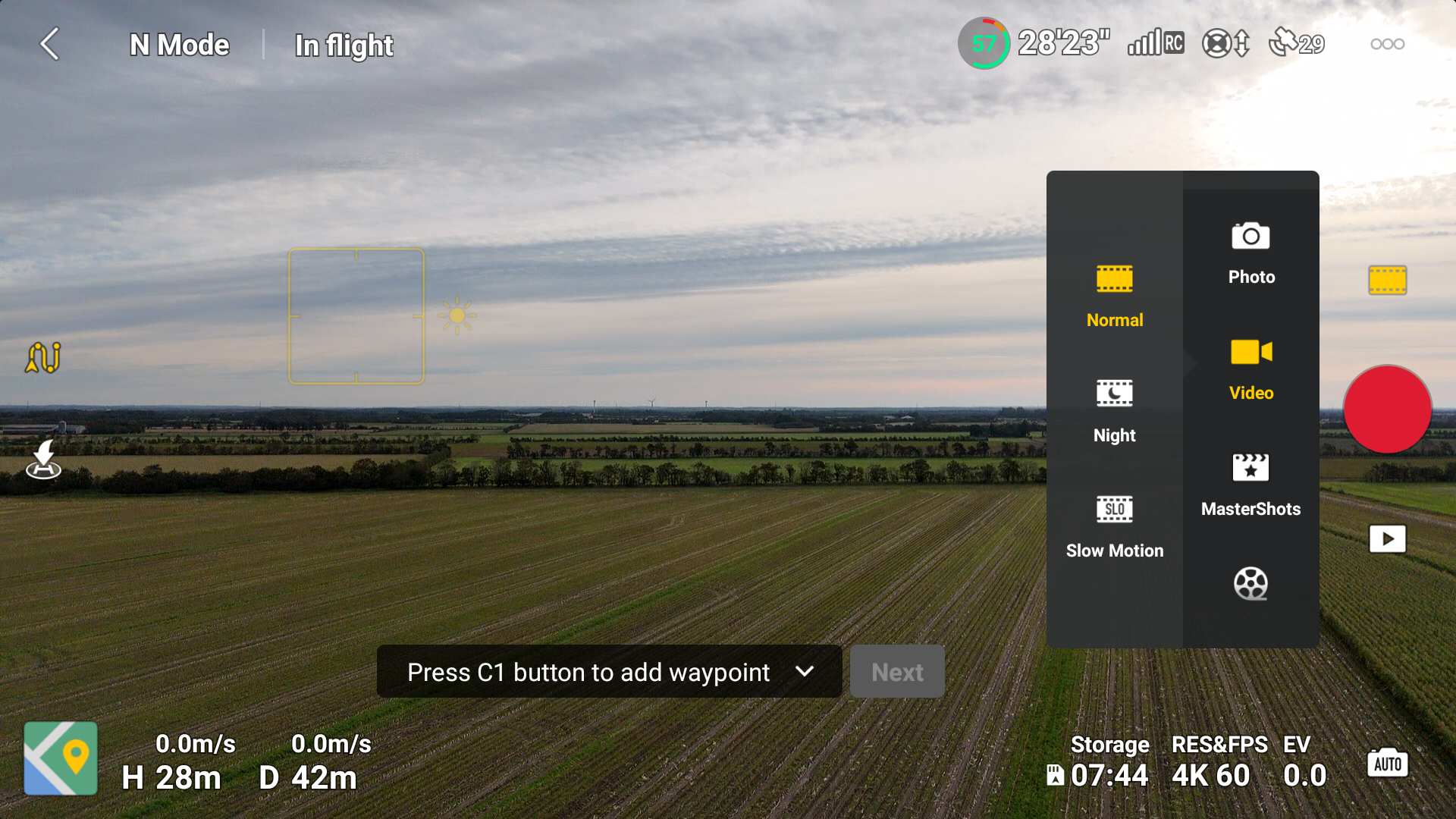 DJI Fly app waypoint and video settings.png